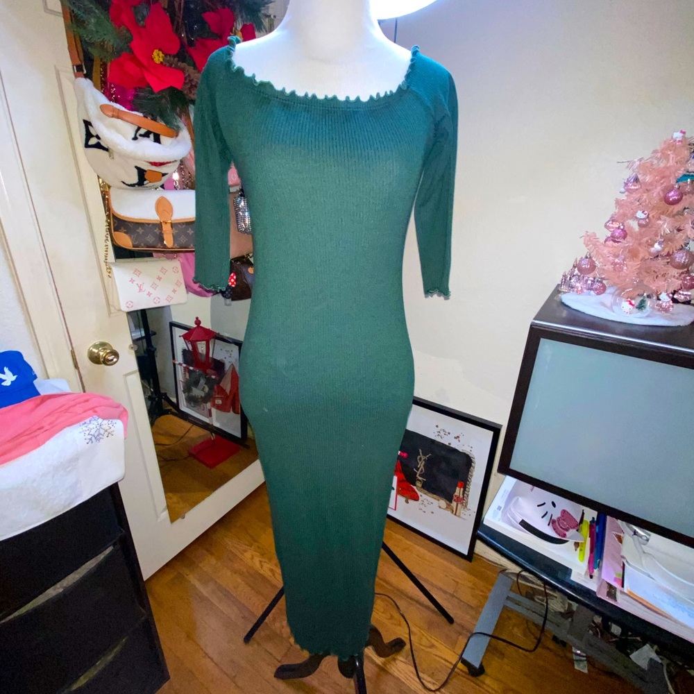 ✨ cyber Monday sales✨ Christmas green dress